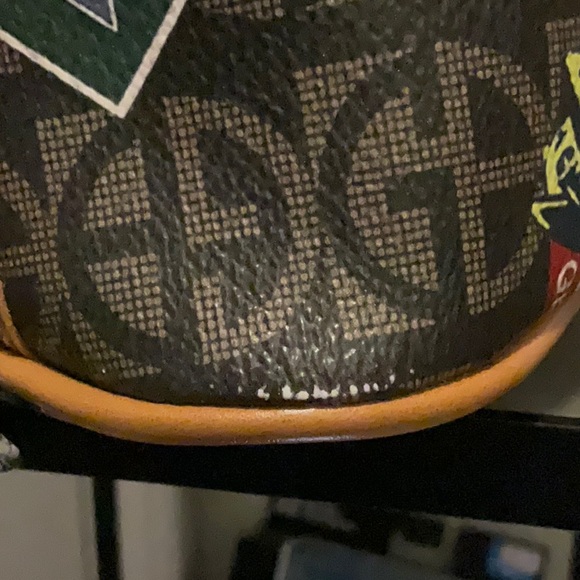 Giani Bernini Handbag Postcard Print Shoulder Bag - Picture 4 of 4